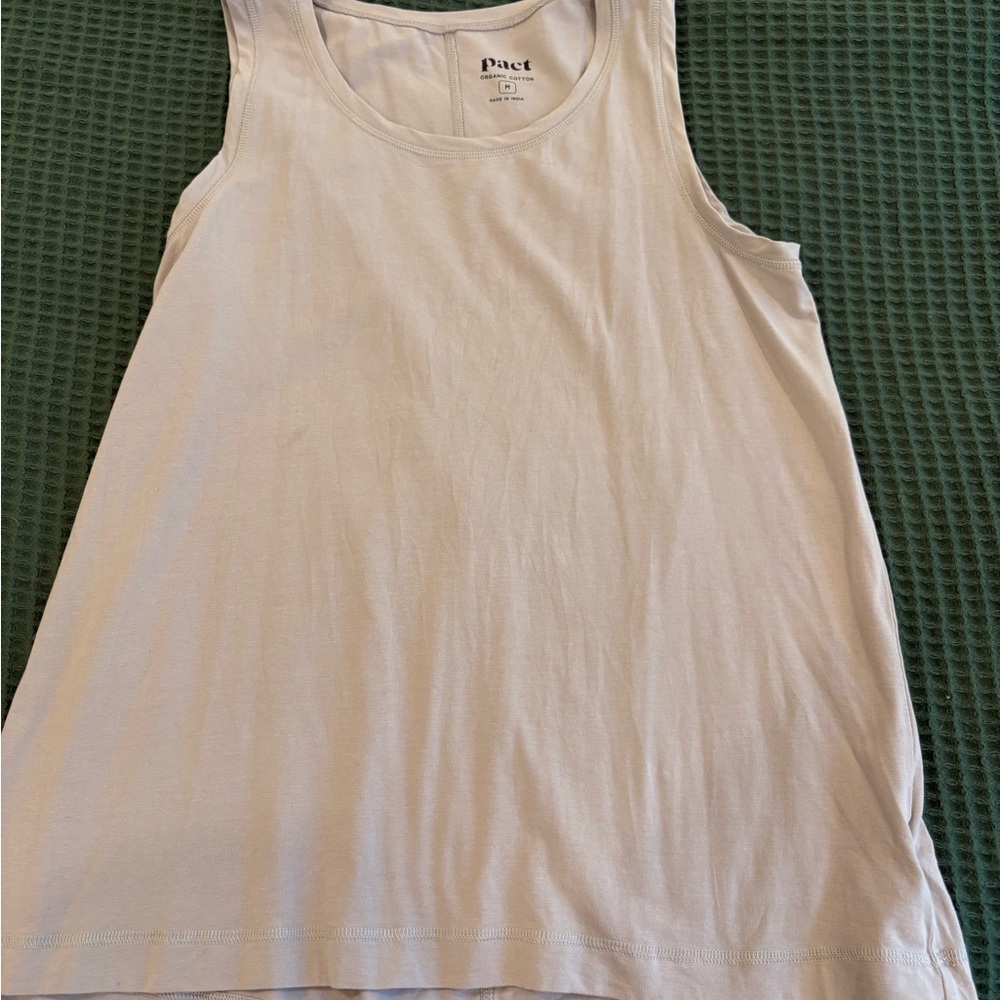 Pact Organic Luxe Stretch Jersey Swing Tank